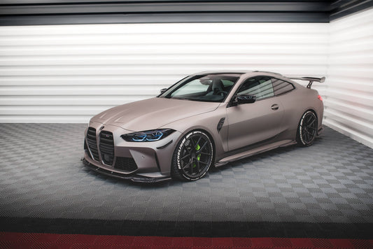 Prepreg Carbon Fiber Side Skirts BMW M4 G82 / G82 Facelift