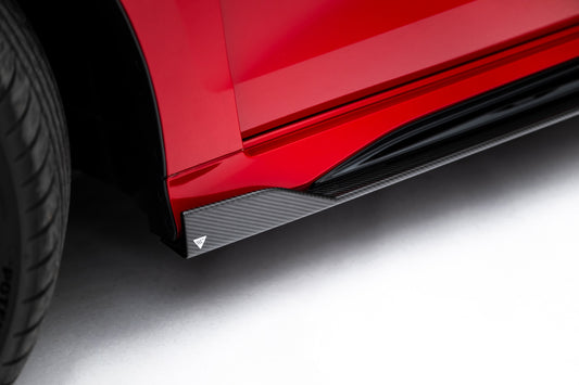Prepreg Carbon Fiber Side Skirts V.1 Audi RS3 Sedan 8Y Facelift