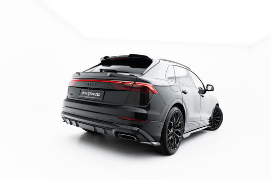 Prepreg Carbon Fiber Rear Side Splitters Audi Q8 S-Line Mk1 Facelift