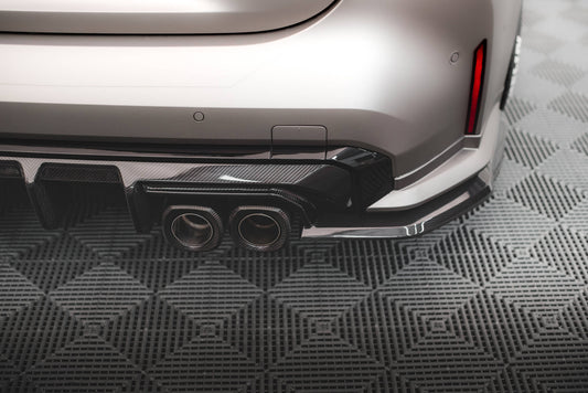 Prepreg Carbon Fiber Rear Diffuser BMW M4 G82 / G82 Facelift