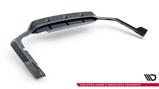 Prepreg Carbon Fiber Rear Diffuser BMW X7 M-Pack G07 Facelift (version without towbar)