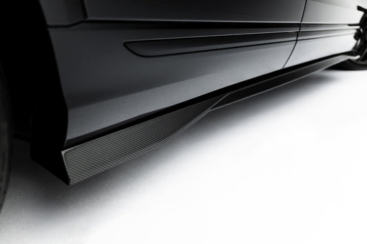 Set of Prepreg Carbon Splitters Audi Q8 S-Line Mk1 Facelift