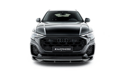 Set of Prepreg Carbon Splitters Audi Q8 S-Line Mk1 Facelift