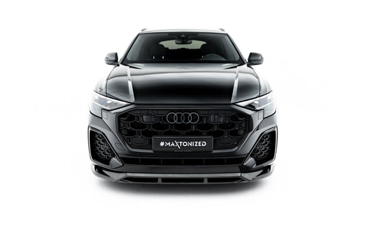 Set of Prepreg Carbon Splitters Audi Q8 S-Line Mk1 Facelift