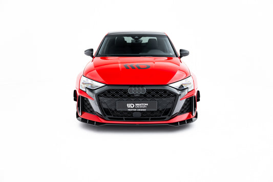 Set of Prepreg Carbon Splitters Audi RS3 Sedan 8Y Facelift