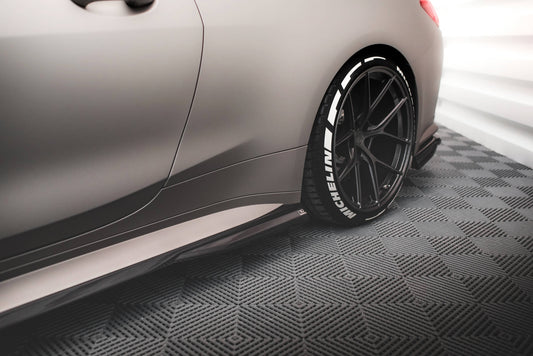 Set of Prepreg Carbon Fiber Splitters BMW M4 Coupe G82 / G82 Facelift