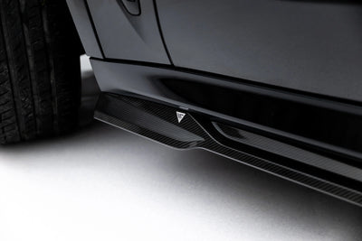 Set of Prepreg Carbon Fiber Splitters BMW X5 M-Pack G05 