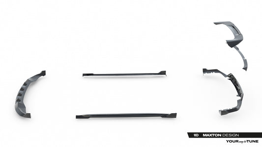 Set of Prepreg Carbon Fiber Splitters BMW X5 M-Pack G05 