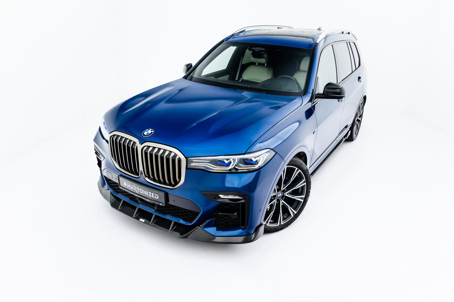 Set of Prepreg Carbon Splitters BMW X7 M-Pack G07 