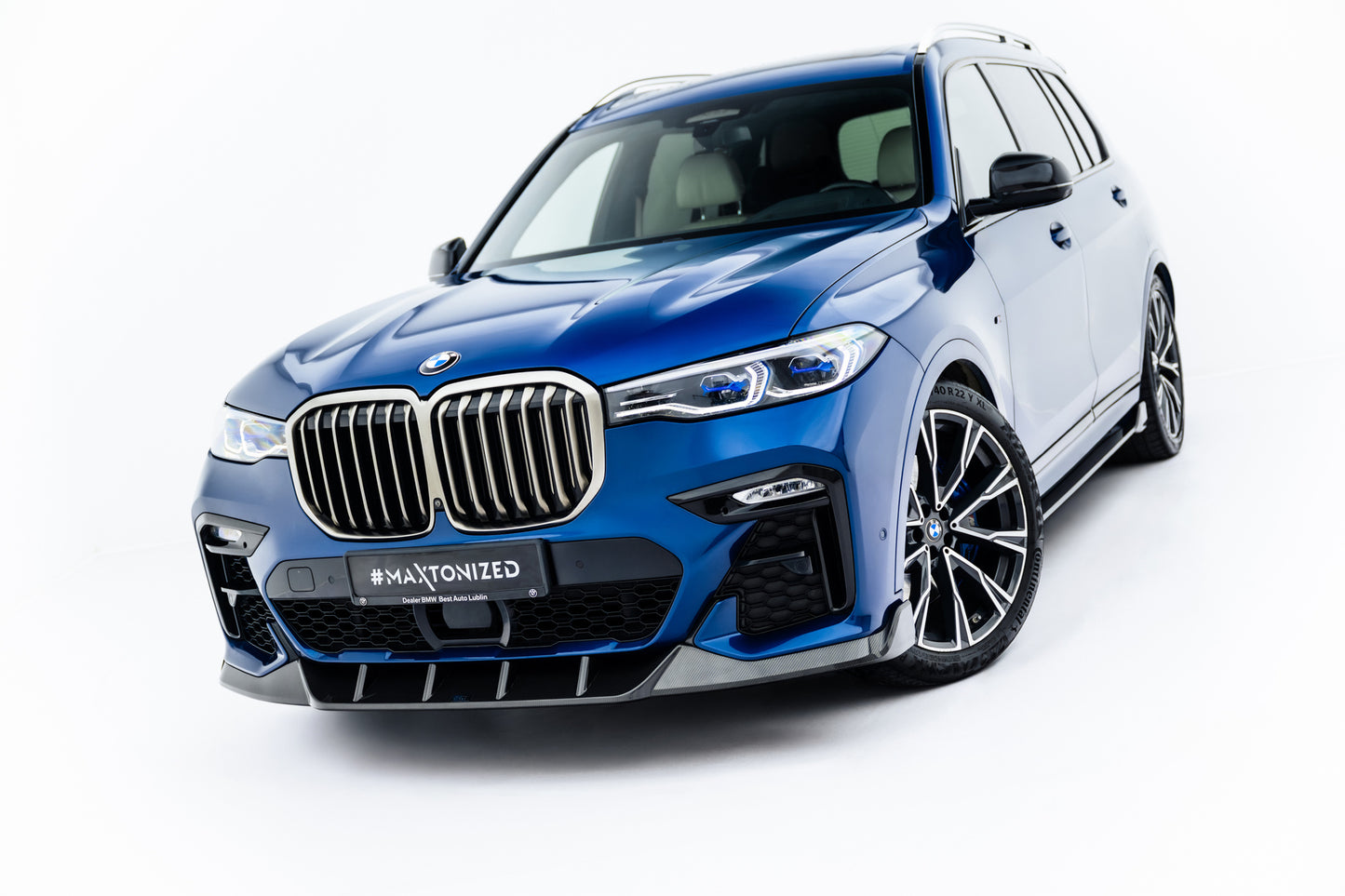 Set of Prepreg Carbon Splitters BMW X7 M-Pack G07 