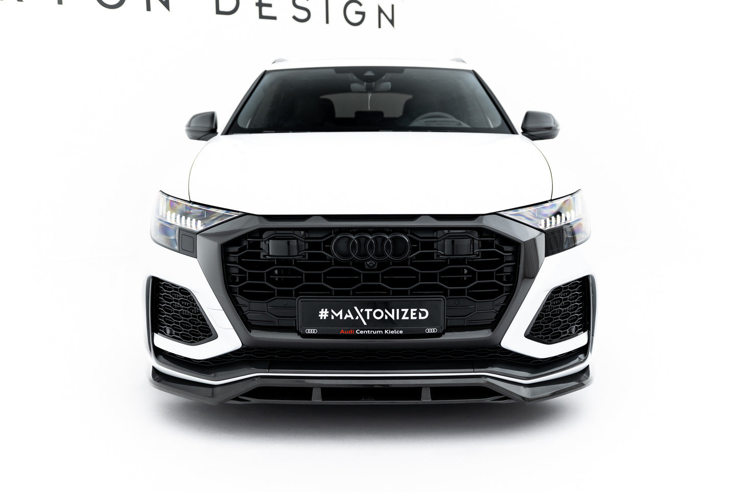 Prepreg Carbon Fiber Front Splitter Audi RSQ8 Mk1
