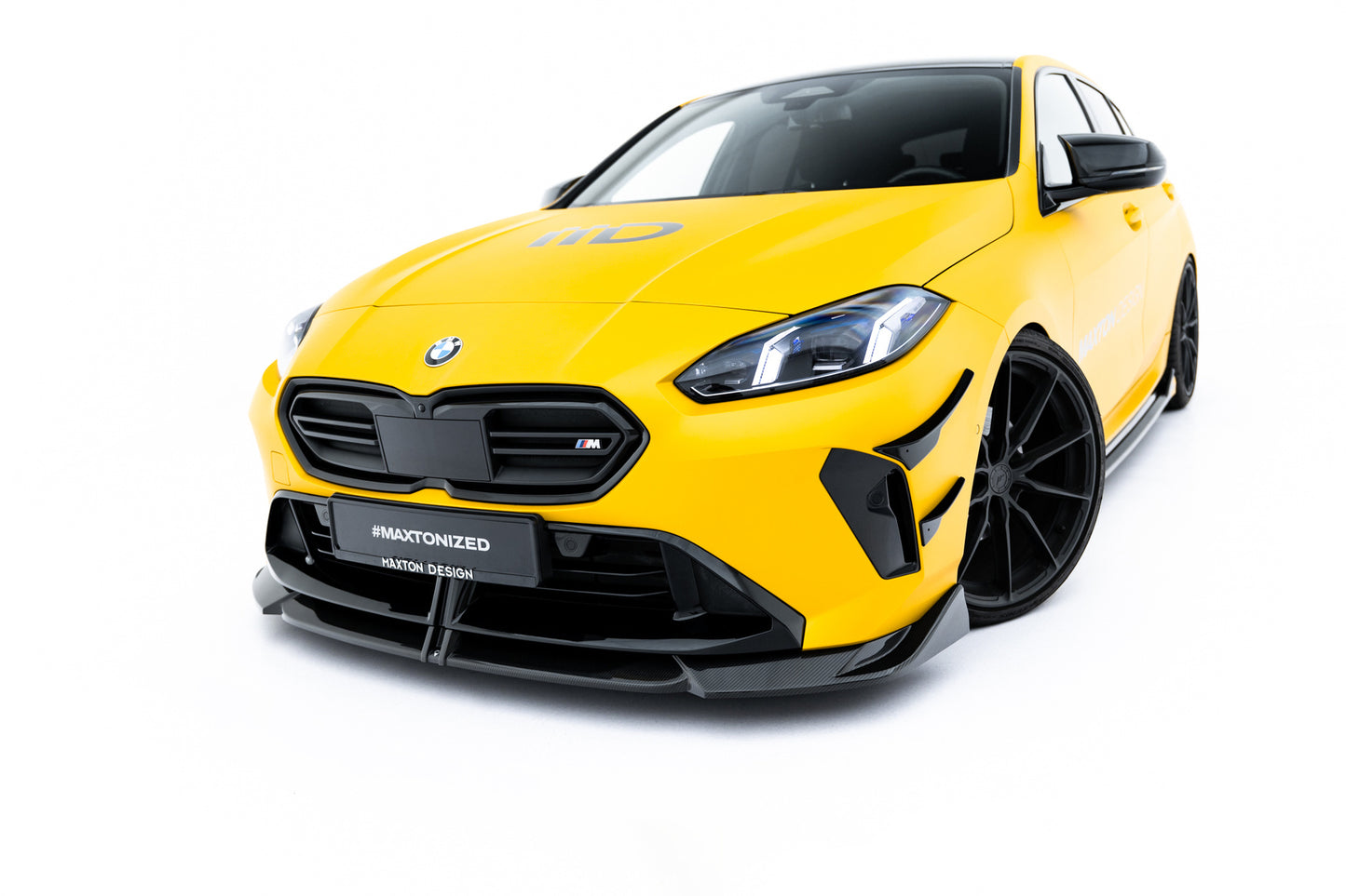 Prepreg Carbon Fiber Front Splitter BMW M135i / 1 M-Pack F70
