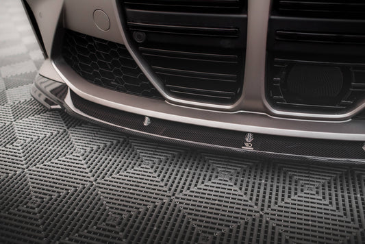 Prepreg Carbon Fiber Front Splitter V.2 BMW M4 G82 / G82 Facelift