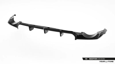 Prepreg Carbon Fiber Rear Splitter (with vertical bars) Audi RSQ8 Mk1 Facelift