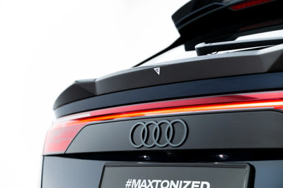 Prepreg Carbon Fiber Tailgate Spoiler (Lower) Audi RSQ8 Mk1 Facelift