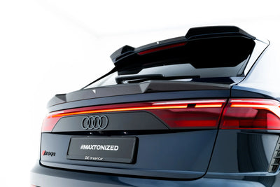 Prepreg Carbon Fiber Tailgate Spoiler (Lower) Audi RSQ8 Mk1 Facelift