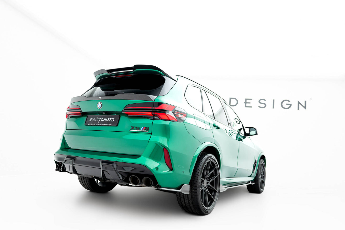 Prepreg Carbon Fiber Tailgate Spoiler (Lower) BMW X5 M / X5 M-Pack F95 / F95 Facelift / G05 / G05 Facelift