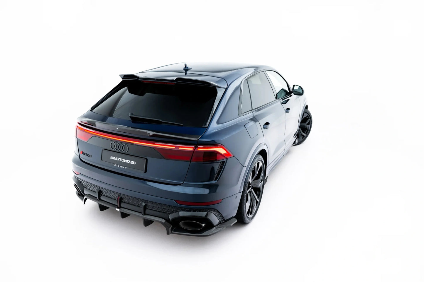 Prepreg Carbon Fiber Tailgate Spoiler (Upper) Audi RSQ8 Mk1 Facelift