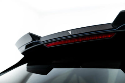 Prepreg Carbon Fiber Tailgate Spoiler (Upper) Audi RSQ8 Mk1 Facelift