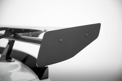 Carbon Spoiler With Upper Swan Mounting + LED Chevrolet Corvette Stingray / Grand Sport C7