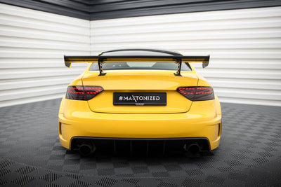 Carbon Spoiler With Internal Brackets Uprights Audi A5 Coupe 8T