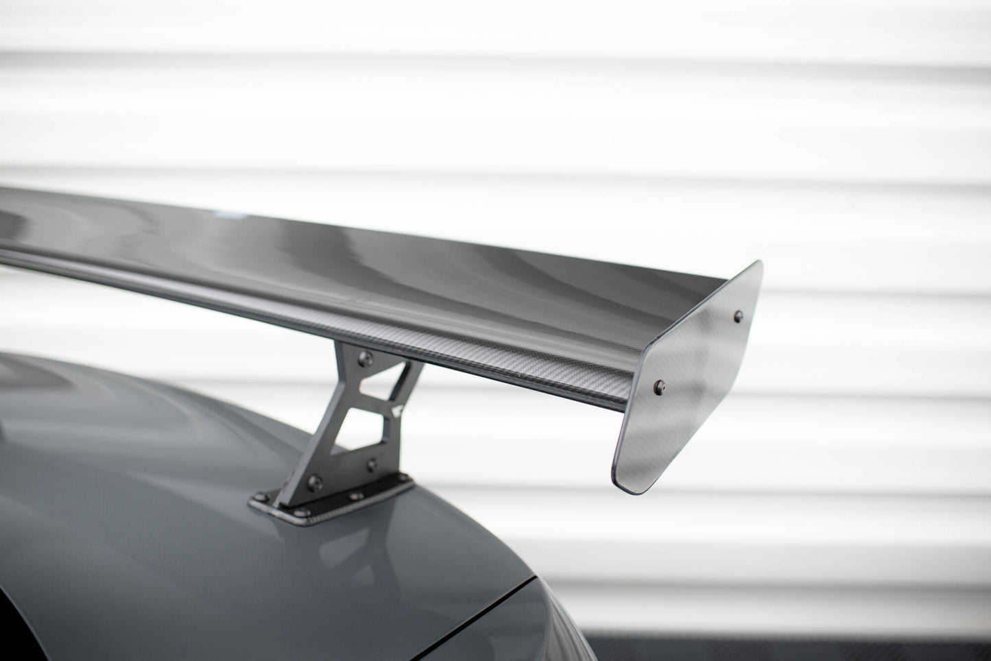 Carbon Spoiler With Internal Brackets Uprights + LED BMW 3 / M3 Coupe E92