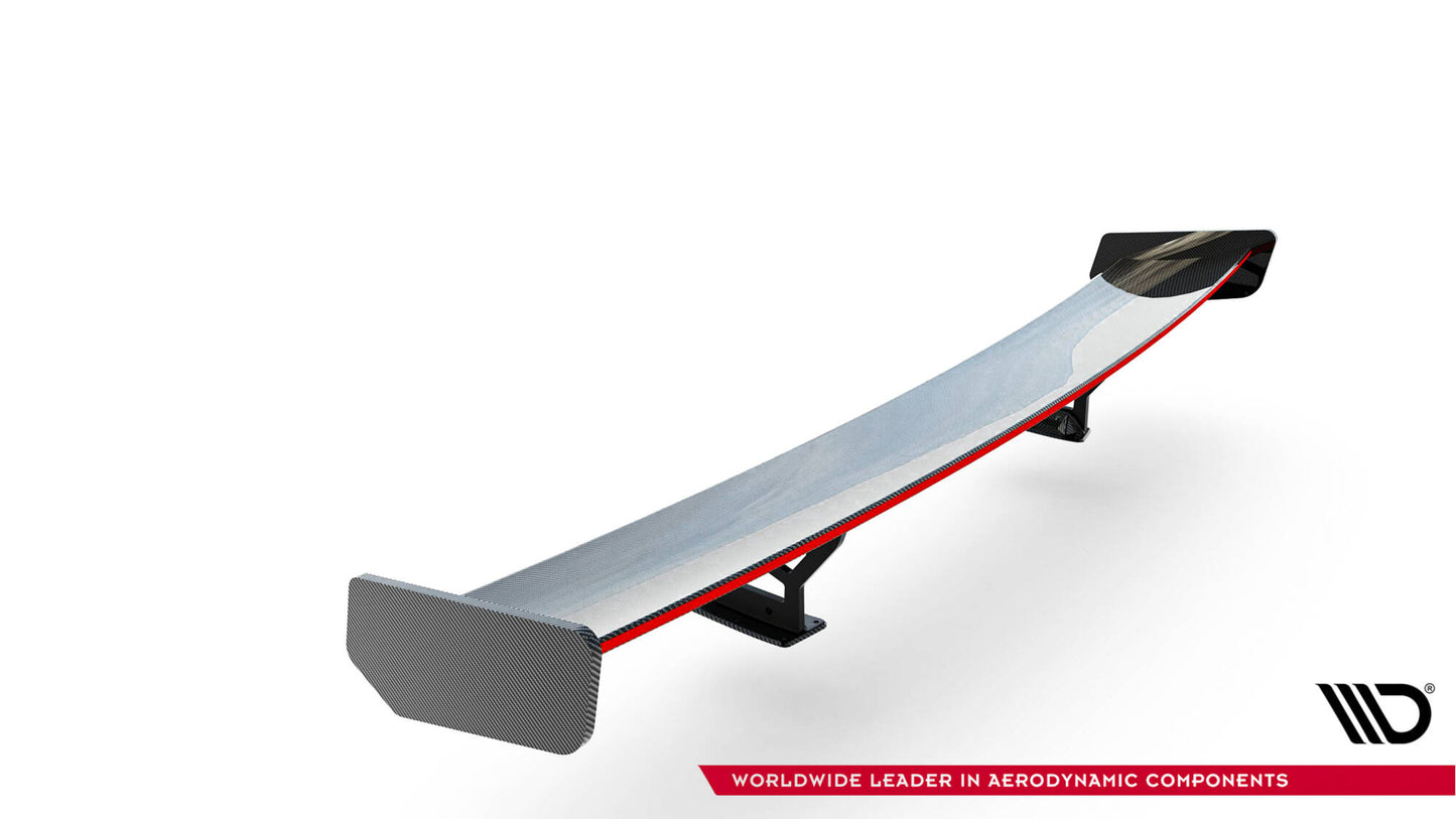 Carbon Spoiler With Internal Brackets Uprights + LED BMW 3 / M3 Coupe E92