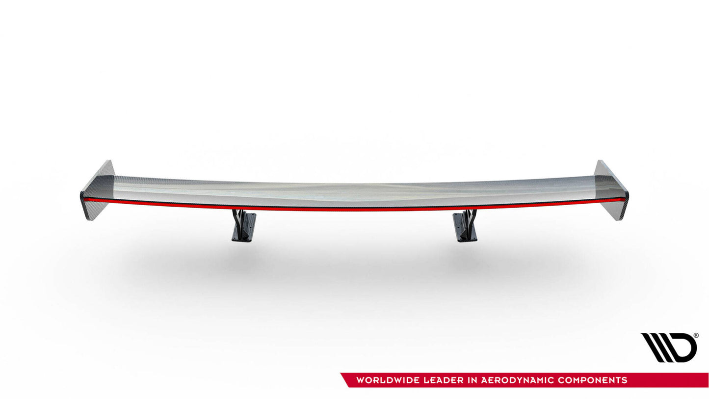 Carbon Spoiler With Internal Brackets Uprights + LED BMW 3 / M3 Coupe E92