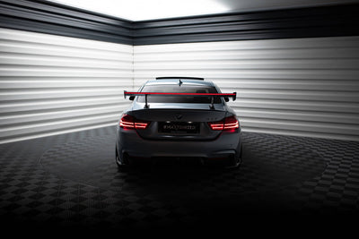 Carbon Spoiler With Internal Brackets Uprights + LED BMW 4 F32 / 4 F32 M-Pack Coupe