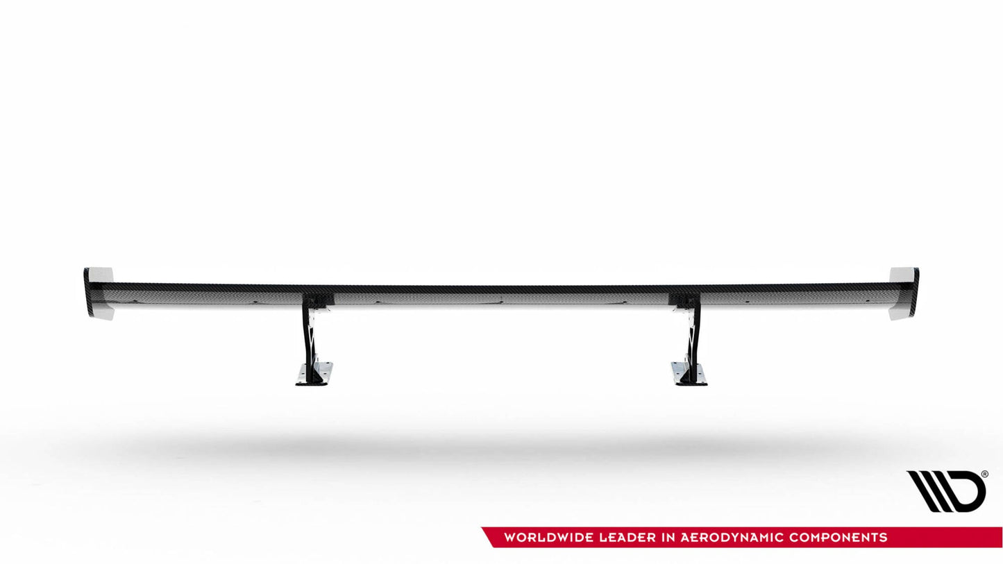 Carbon Spoiler With Internal Brackets Uprights Volkswagen Jetta GLI Mk7