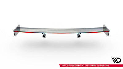 Carbon Spoiler With External Brackets Uprights + LED Toyota Supra Mk5