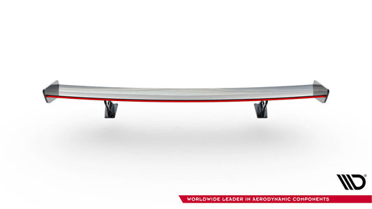 Carbon Spoiler With External Brackets Uprights V.2 + LED Audi A5 / A5 S-Line / S5 / RS5 Coupe F5 / F5 Facelift