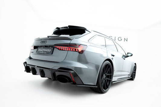 Set of Prepreg Carbon Fiber Splitters Audi RS6 C8 / C8 Facelift