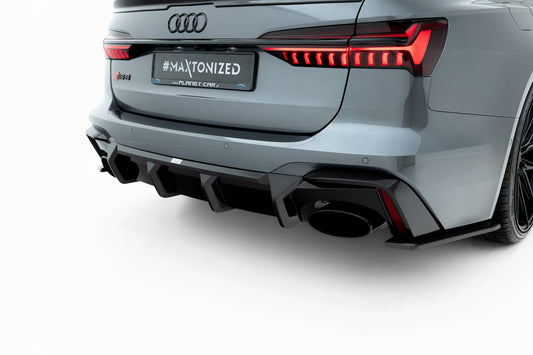 Set of Prepreg Carbon Fiber Splitters Audi RS6 C8 / C8 Facelift
