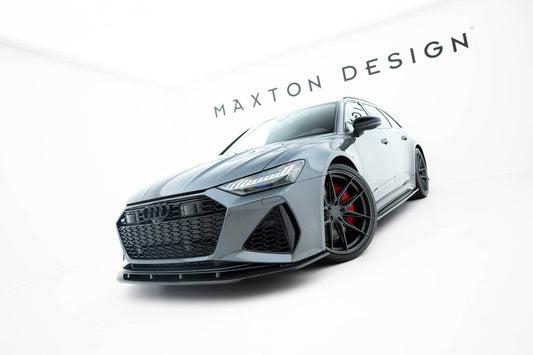 Set of Prepreg Carbon Fiber Splitters Audi RS6 C8 / C8 Facelift