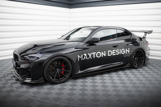 Set of Prepreg Carbon Fiber Splitters BMW M2 G87