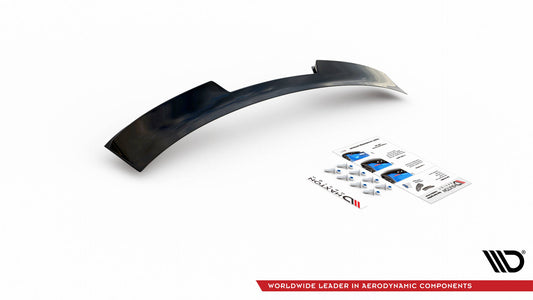 The extension of the rear window BMW M2 F87