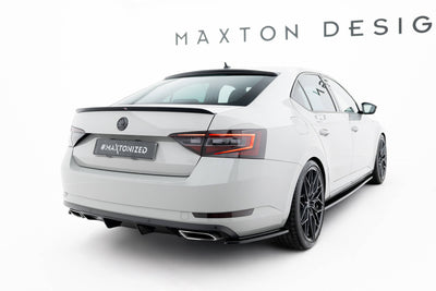 Extension Of The Rear Window Skoda Superb Liftback Mk3 / Mk3 Facelift