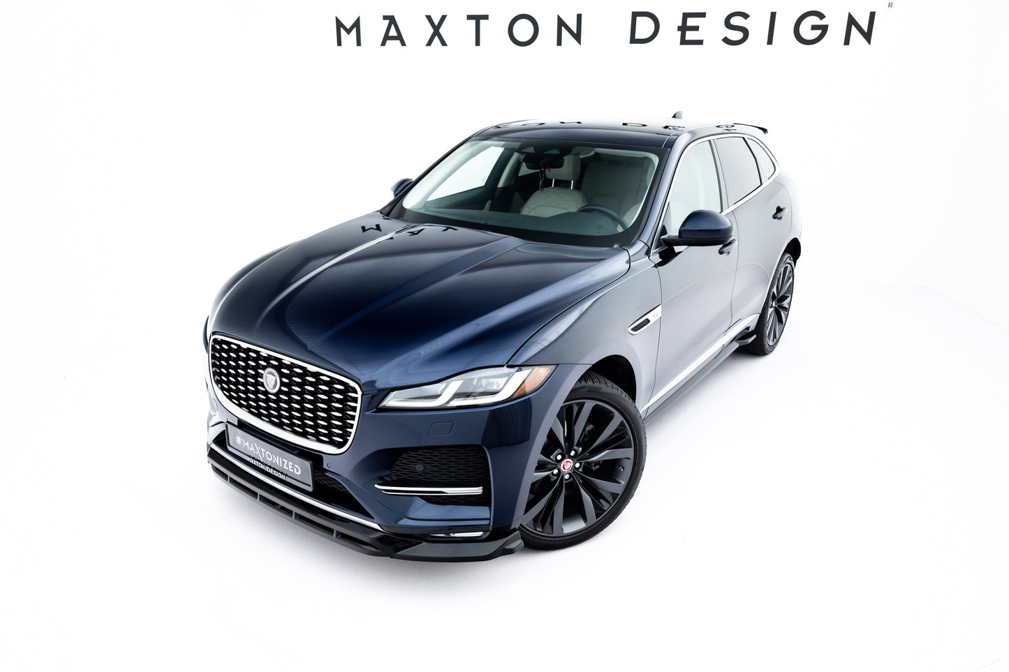 Front Splitter Jaguar F-Pace R-Sport Mk1 Facelift