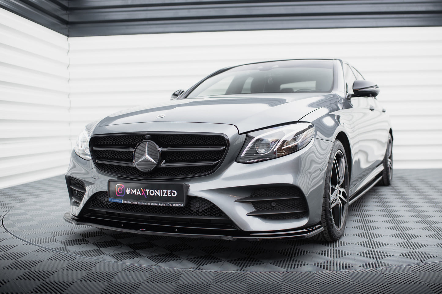 Front Splitter Mercedes-Benz E43 AMG / AMG-Line Sedan / Estate  W213 / S213 