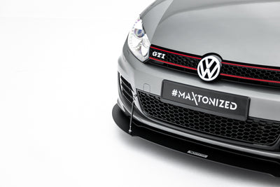 FRONT RACING SPLITTER VW GOLF MK6 GTI 35TH