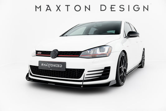 Front Racing Splitter Volkswagen Golf GTI / GTD Mk7 