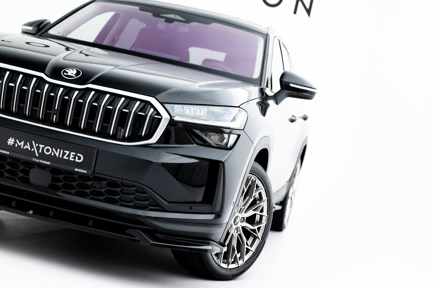 Front Splitter Skoda Kodiaq Mk2