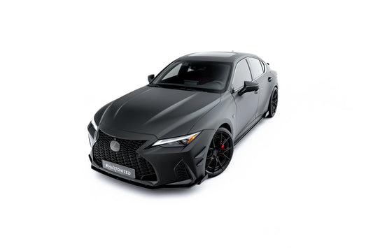 Street Pro Front Splitter + Flaps Lexus IS 500 Mk3 Facelift 2 (XE30)