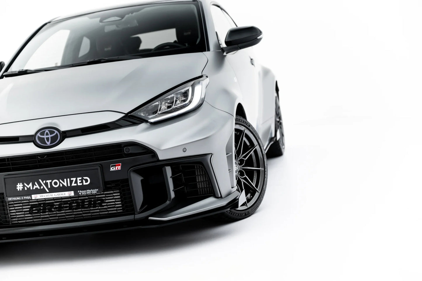 Street Pro Front Splitter + Flaps Toyota GR Yaris Mk4 Facelift