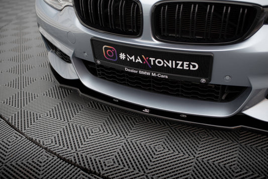 Front Splitter V.1 BMW 4 Coupe / Gran Coupe / Cabrio M-Pack F32 / F36 / F33