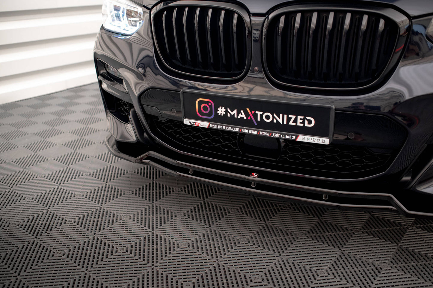 Front Splitter V.1 for BMW X3 M40d / M40i / M-Pack G01 