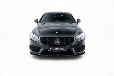 Front Splitter V.1 Mercedes- Benz C Coupe AMG-Line C205 