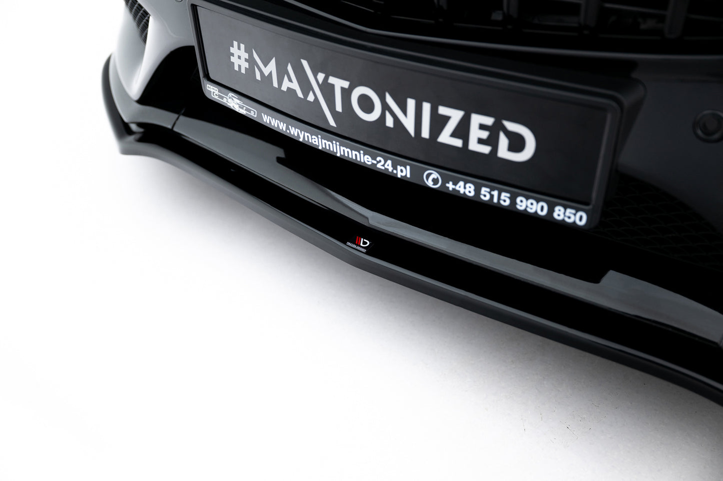 Front Splitter V.1 Mercedes- Benz C Coupe AMG-Line C205 