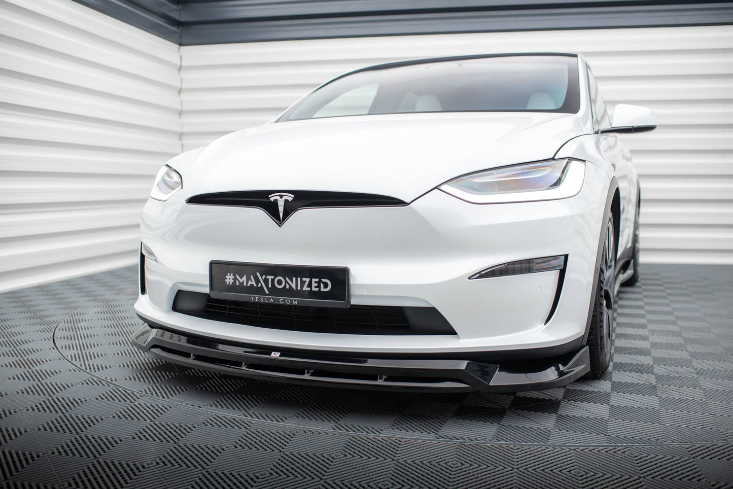 Front Splitter V.1 Tesla Model X Mk1 Facelift